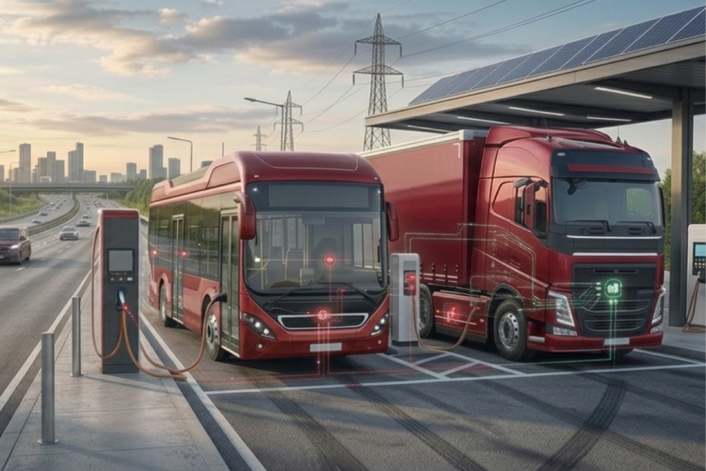 J1939 in Electric Buses and Trucks: EV Architecture Guide | ElectRays