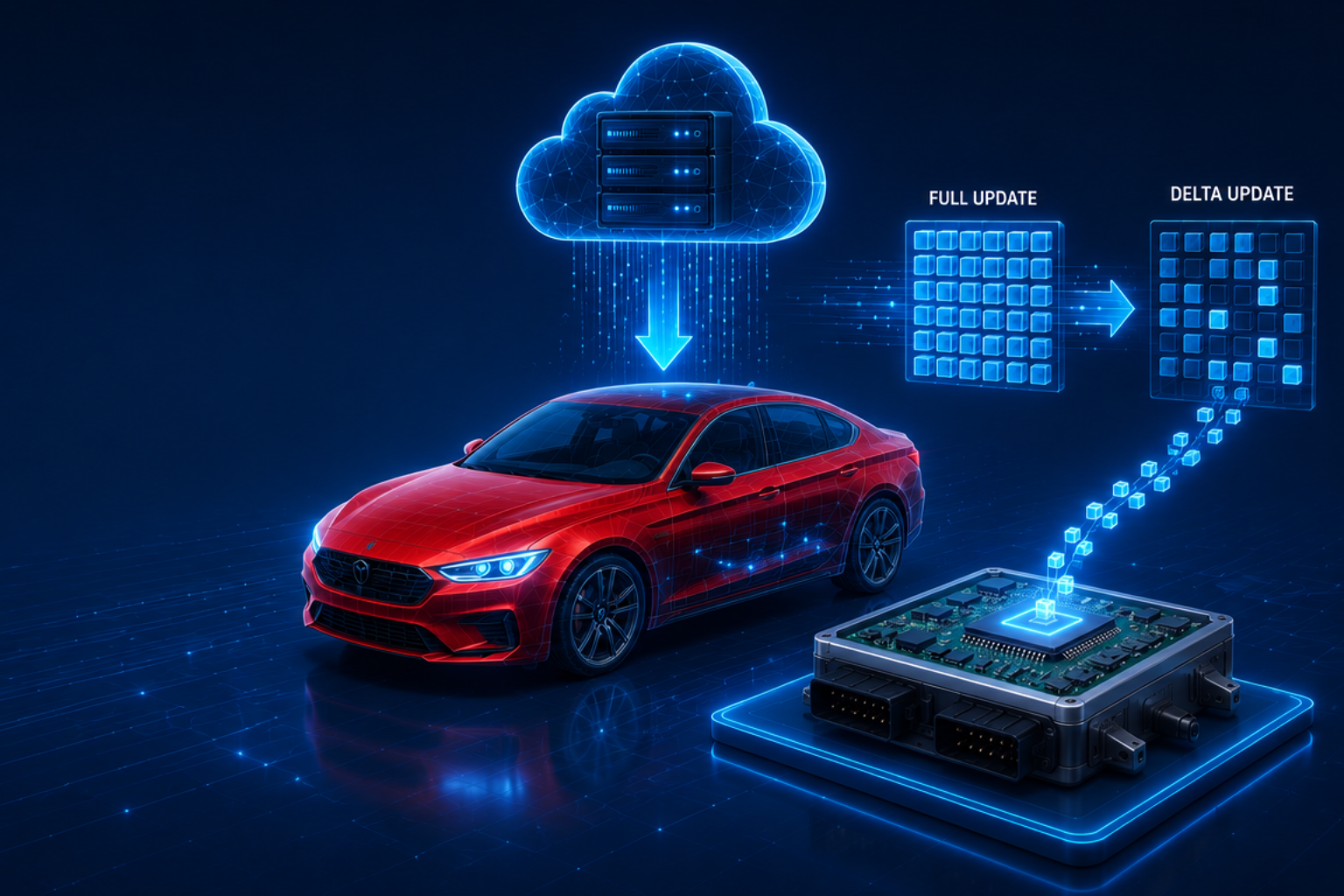Delta OTA Updates: Reduce Update Size & Flash Time
